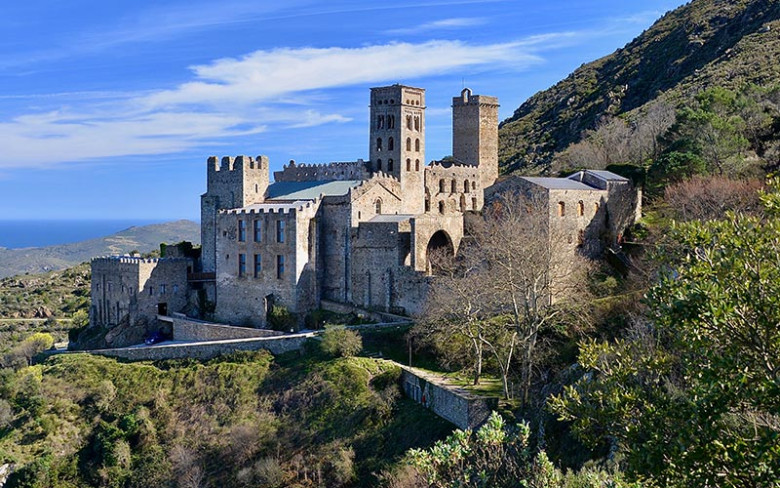 Monasterio de Sant Pere de Rodes and Port de la Selva